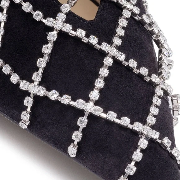 JIMMY CHOO CRYSTAL HEEL - Picture 5 of 6